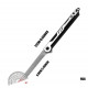 Нож складной Aiboduo M390 Metal Black