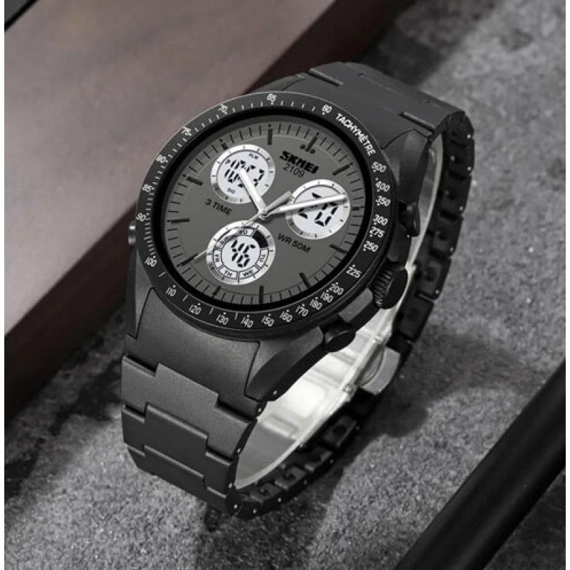Часы наручные SKMEI 2109BK, BLACK, 10315