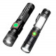 Ручний ліхтар BL-502-T6+COB, ЗУ microUSB, 1x18650, зум,