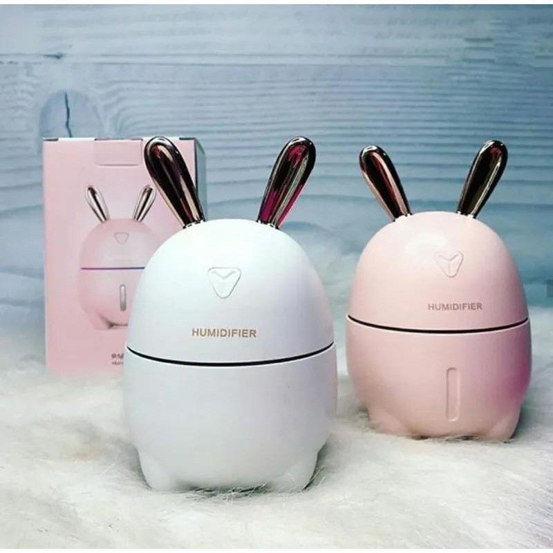 Увлажнитель воздуха и ночник 2 в 1 Xo Humidifiers Rabbit с фильтром для воды Белый /  3900