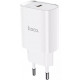 СЗУ Сетевое Зарядное Устройство Hoco N14, быстрая зарядка 20W, Type-C - Lightning