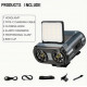 Налобный фонарь Rablex RB951, красный+белый свет, 2хXPL+16хCOB+1хRED COB, аккум, Type-C