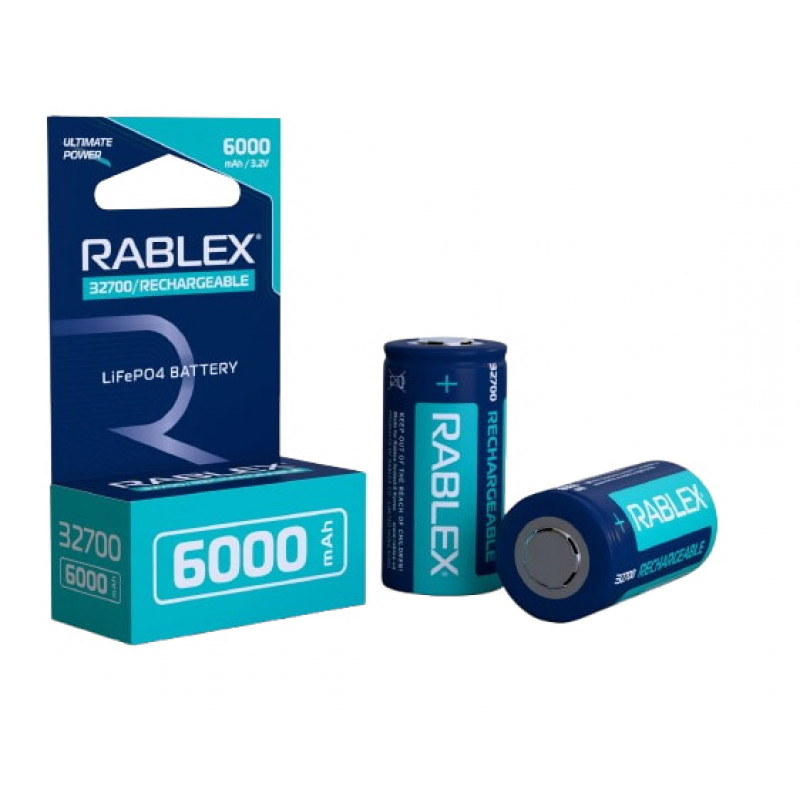 Акумулятор Rablex 32700 LiFePO4 6000mAh Li-ION 3.2v