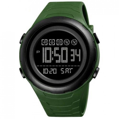 Часы наручные SKMEI 1674AGBK, ARMY GREEN-BLACK, 10266