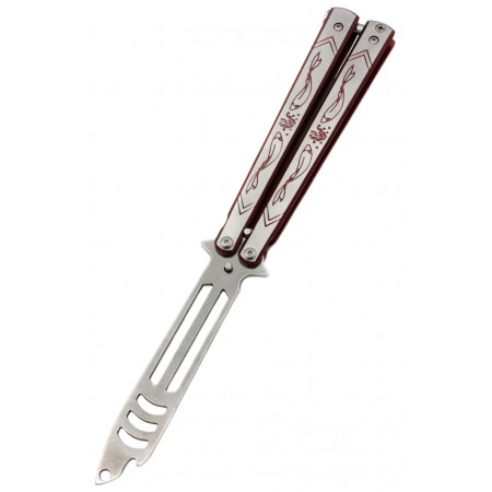 Нож бабочка Тренировочная Benchmade красная K152