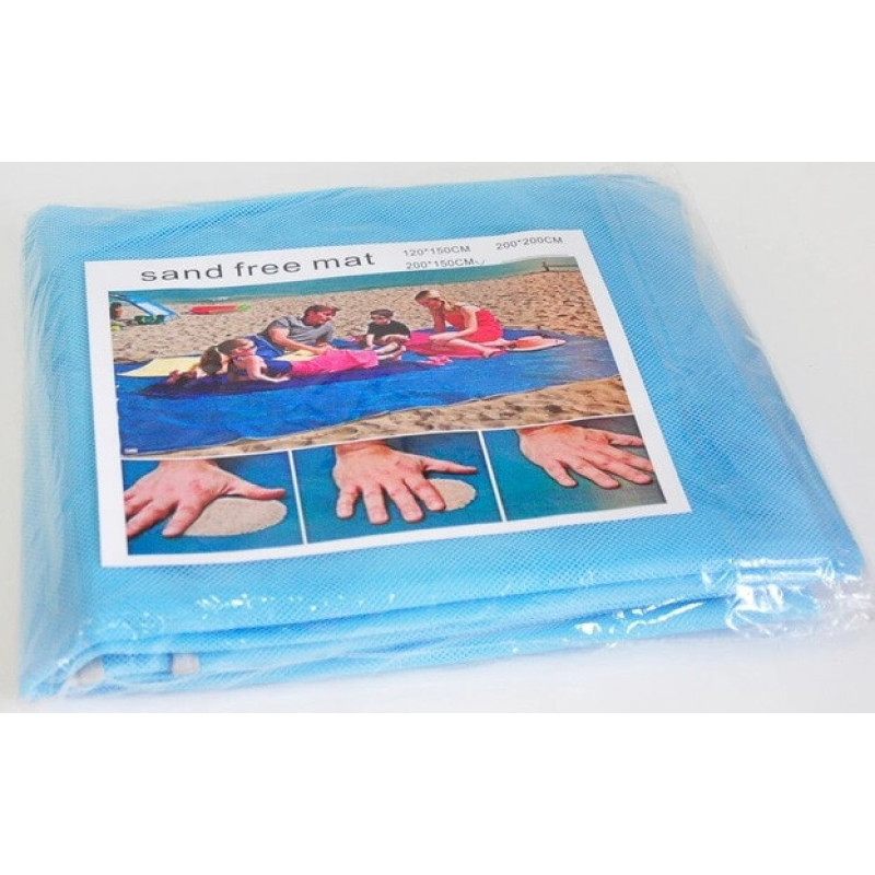 Пляжний килимок підстилка анти-пісок Sand-free Mat 200*150 см