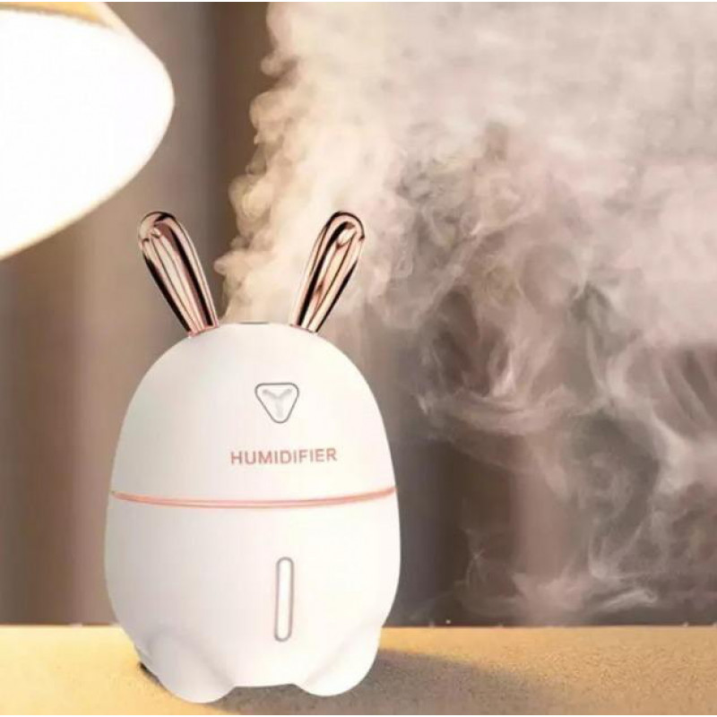 Увлажнитель воздуха и ночник 2 в 1 Xo Humidifiers Rabbit с фильтром для воды Белый /  3900