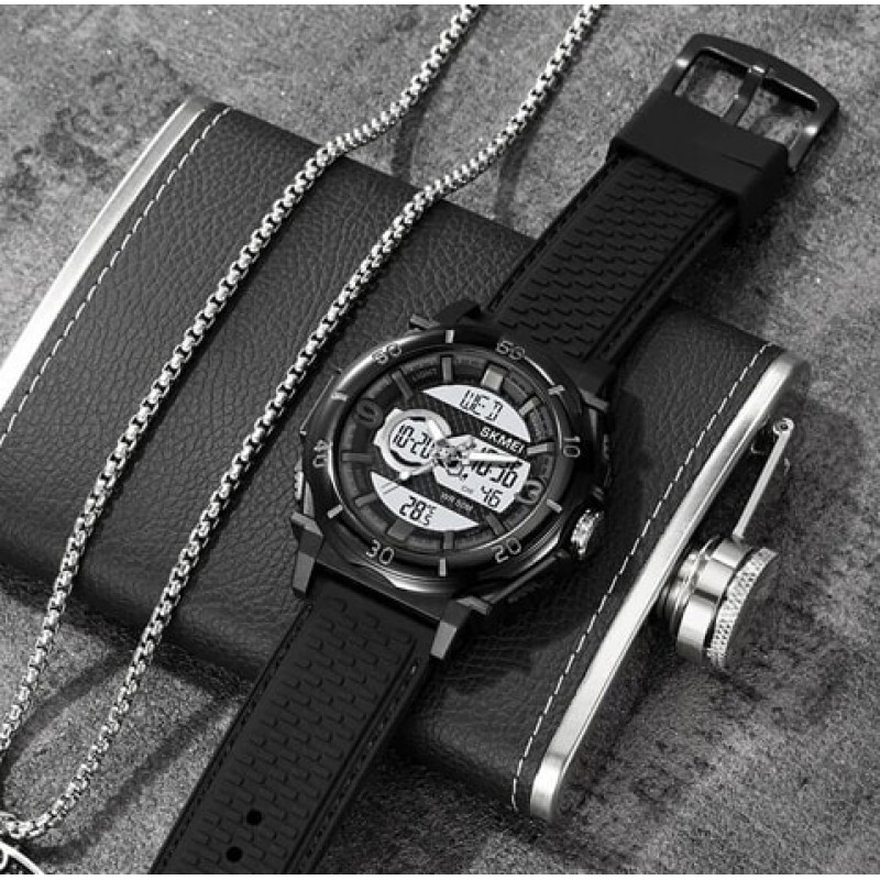 Часы наручные SKMEI 2098BKWT, BLACK-WHITE, 10308