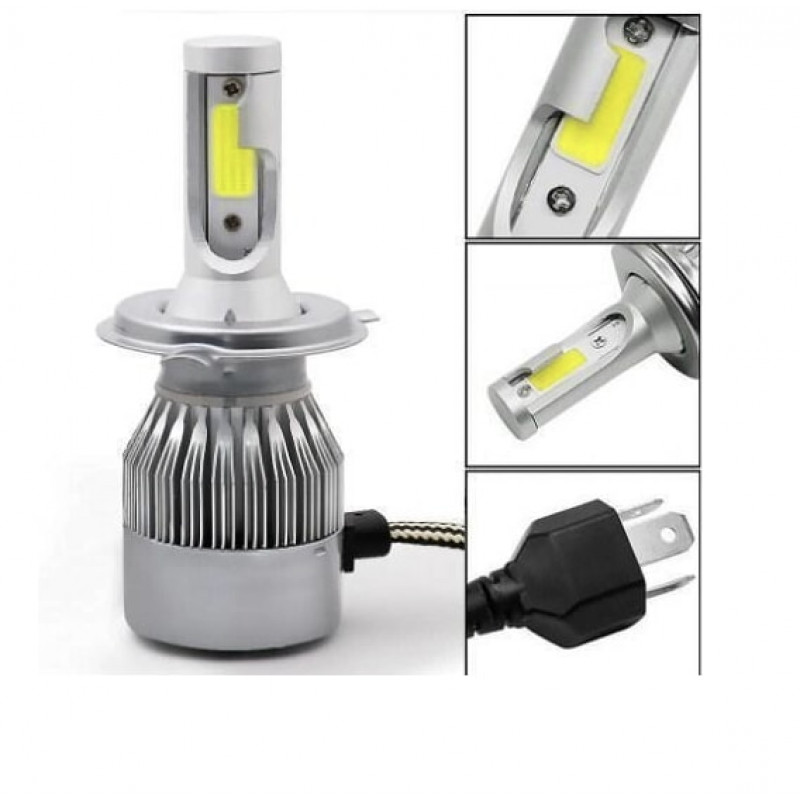 Комплект автомобильных LED ламп C6 H4 5538