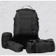 Рюкзак Тактичний з підсумками B08 Black 55L 8142
