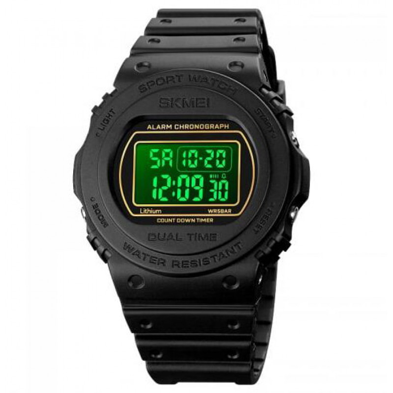 Часы наручные SKMEI 1776BKBK, BLACK/BLACK, 10269