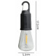 Фонарь для кемпинга LED-2 2W, аккумулятор, ЗУ Type-C,