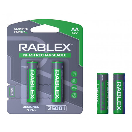 Акумулятор Rablex HR6/AA Ni-MH 2500mAh 1.2V 1 шт.