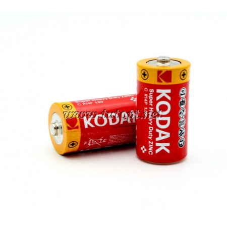 Батарейка KODAK R14P (C) / солевая