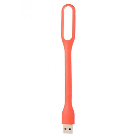 USB LED подсветка-лампа для ноутбука, повербанка гибкая ОРАНЖЕВАЯ