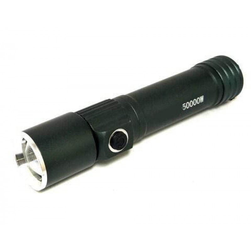 Ручной фонарь Police RB213, T6 LED, zoom, 18650