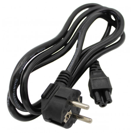 Кабель питания 220V для ноутбука, клевер, микимаус