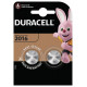 Батарейки-таблетки Duracell CR2016 / 3V блістер 5 шт.