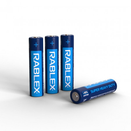 Батарейка Rablex R3 AAA Super Heavy Duty сольова (60 шт в пачці)
