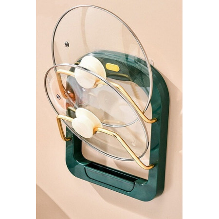 Подставка под крышки кастрюль на стену Kitchen pot cover rack 8649