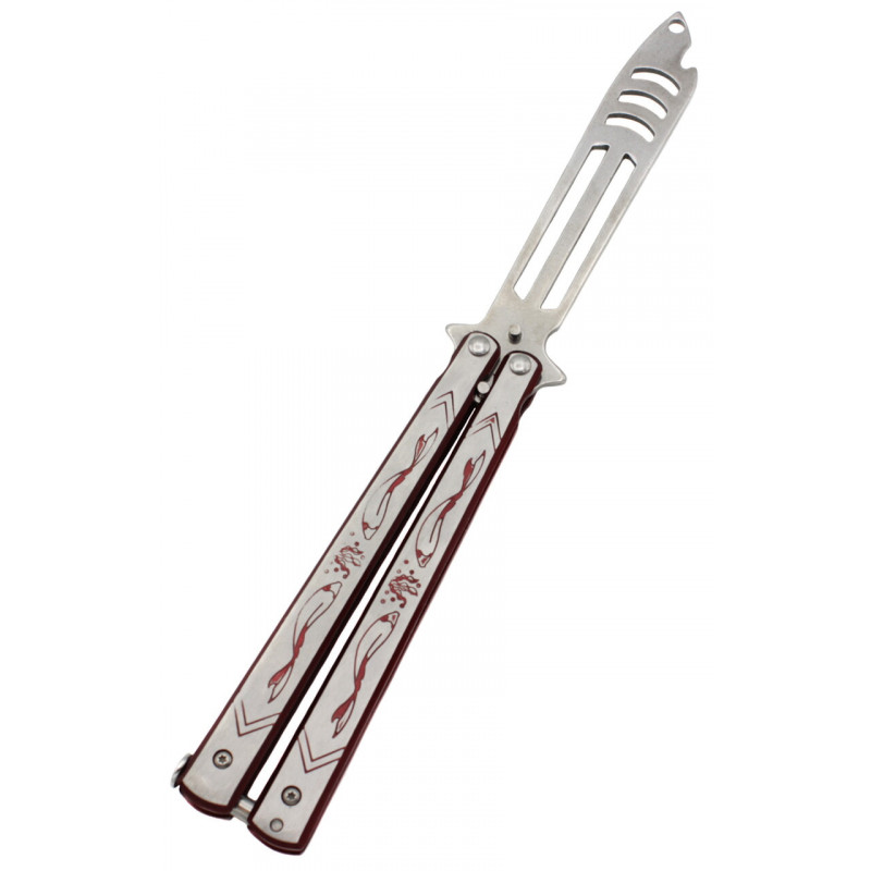 Нож бабочка Тренировочная Benchmade красная K152