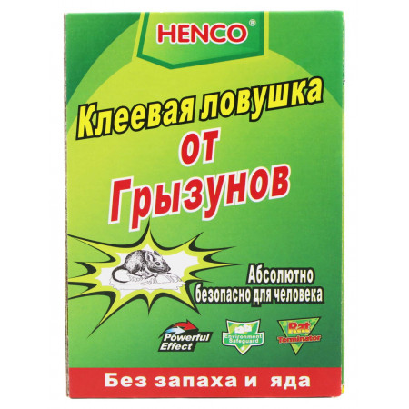 Клеєва пастка від гризунів Зелена Жизнь, HENCO (24*17)