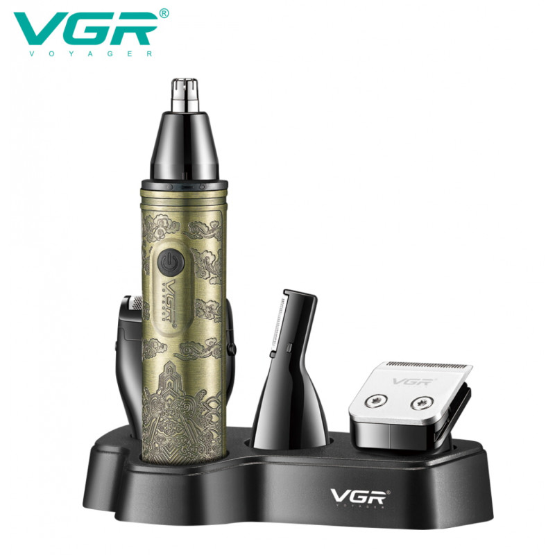 Тример для бороди носа вух VGR V-621
