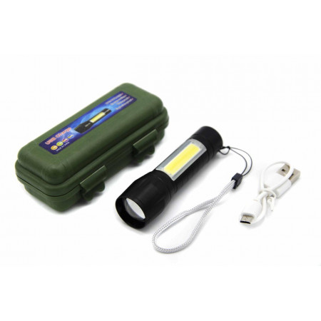 Ручний ліхтар Police BL-511, RB260, ЗУ microUSB