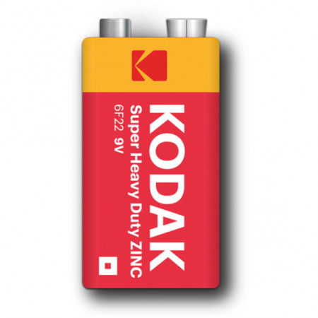 Акумулятор KODAK Super Heavy Duty Крона 6F22 / 9V / без блістера