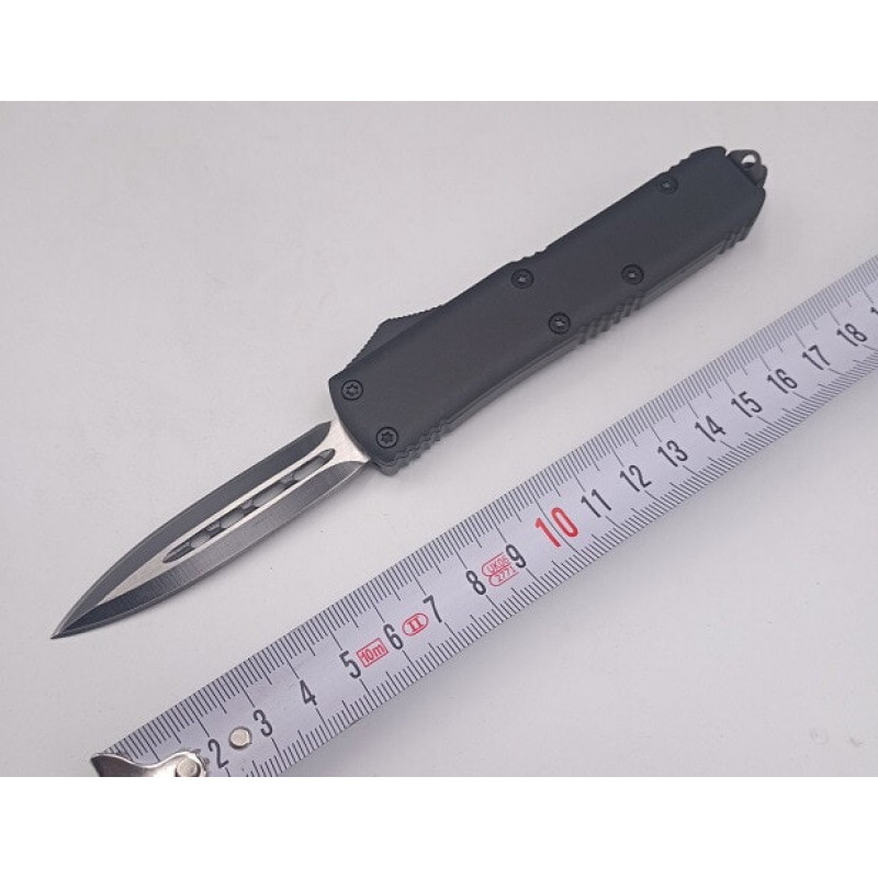 Нож выкидной фронтальный MicroTech SH667A 19 см