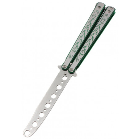 Нож бабочка Тренировочная Benchmade зеленая K131