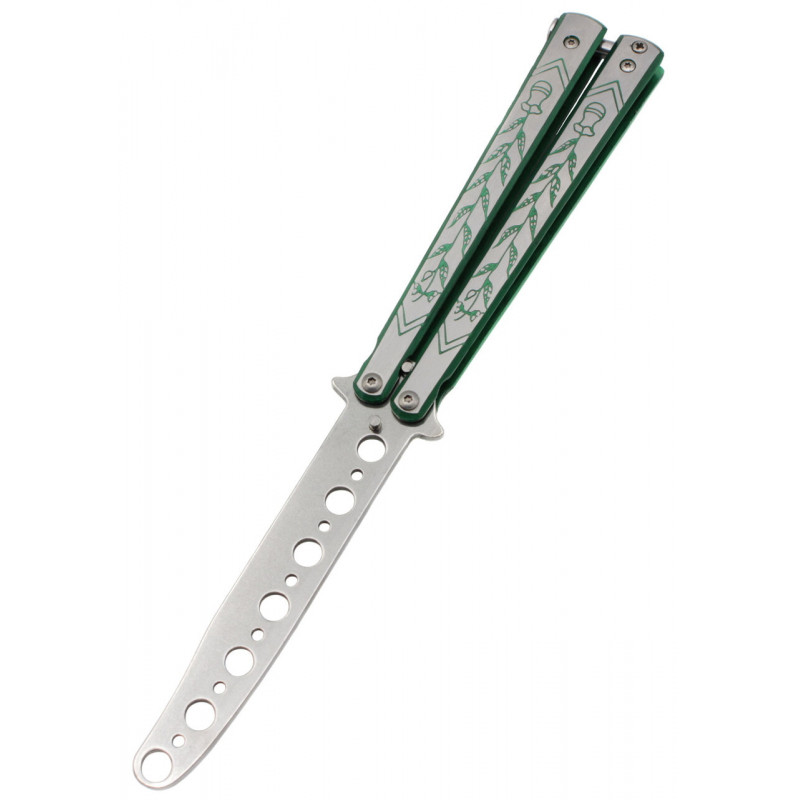 Нож бабочка Тренировочная Benchmade зеленая K131