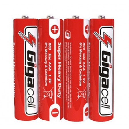 Батарейка Gigacell R03, AAA, техніка, соляна
