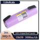 Акумулятор високотоковий 18650, LiitoKala 30Q-N, 3000mAh, з контактами під пайку