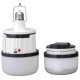 Лампа кемпінгова в цоколі BL-699, PL-40W E27, 40W, 3*18650, AC/DC, з гачком, Type-C