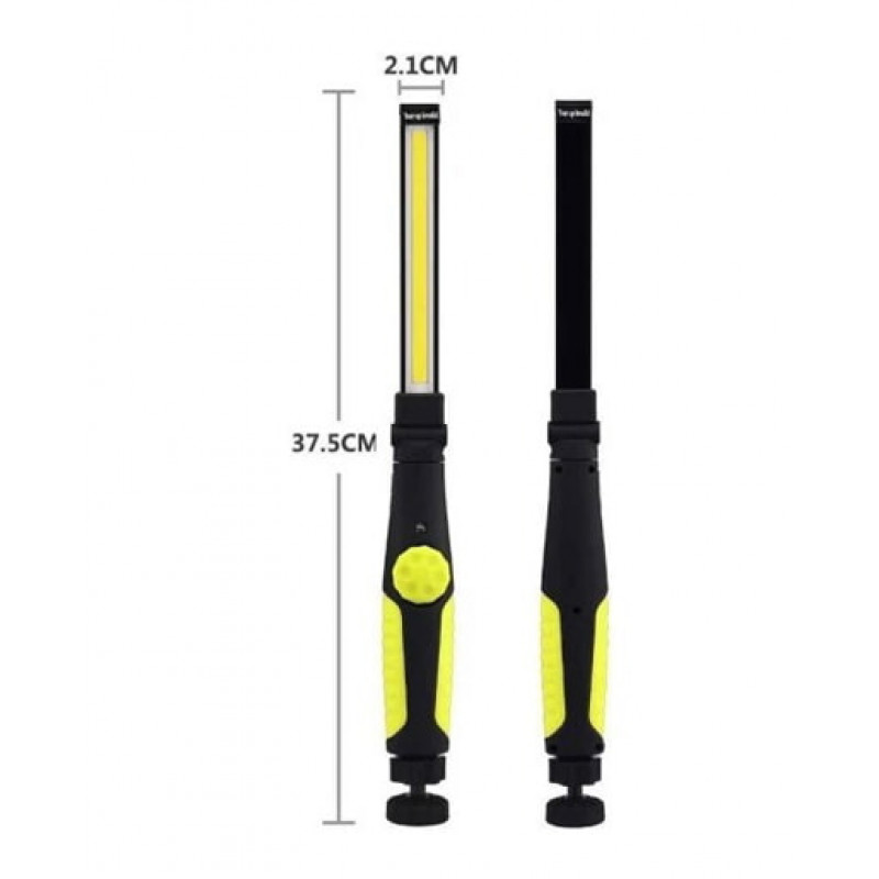 Ліхтар для кемпінгу W55-COB, Li-Ion акумулятор, магніт, ЗУ microUSB