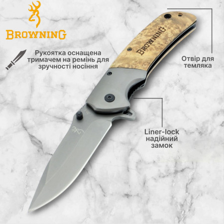 Нож складной Browning E24