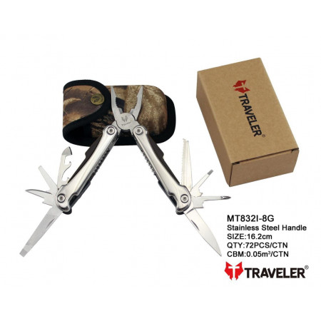 Мультитул Traveler A803-2 Чёрный