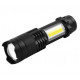 Ручний ліхтар Police BL-8468, Li-Ion, Zoom, Бокове підсвічування, ЗУ microUSB
