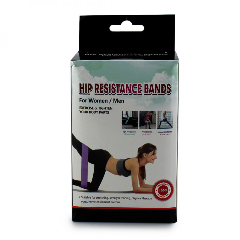 Набір тканинних фітнес резинок (LT-003) HIP RESISTANCE BAND / 7774