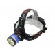 Налобный фонарь PL127, Акк., T6 LED, Zoom, автомобильная зарядка