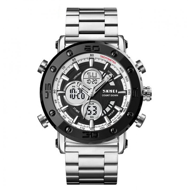 Часы наручные SKMEI 1636SIWT, SILVER-SILVER, 10246