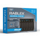 Зарядний пристрій Rablex RB428 на 8 AA/AAA R3/R6 1.2V