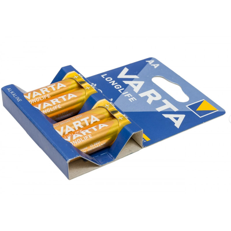 Батарейка Varta LR6/AA Longlife Alkaline 4шт