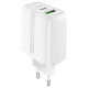 СЗУ Сетевое Зарядное Устройство Hoco N11, быстрая зарядка 20W, Type-C - Lightning