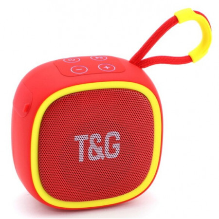 Портативная беспроводная колонка TG659, Bluetooth, Red