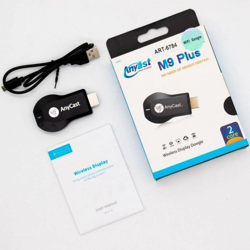 Медиаплеер Screen mirroring HDMI питание M9 от USB / 6784