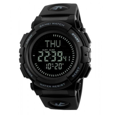 Часы наручные SKMEI 1290BK, BLACK, Compass, 9743