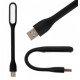 USB LED подсветка-лампа для ноутбука, повербанка гибкая / 2759 МИКС