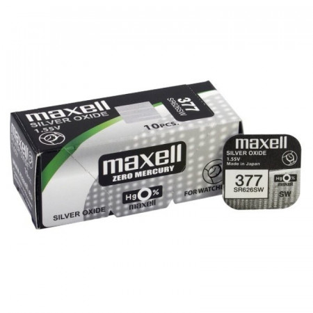 Батарейки-Таблетки Maxell 377 / AG4 /